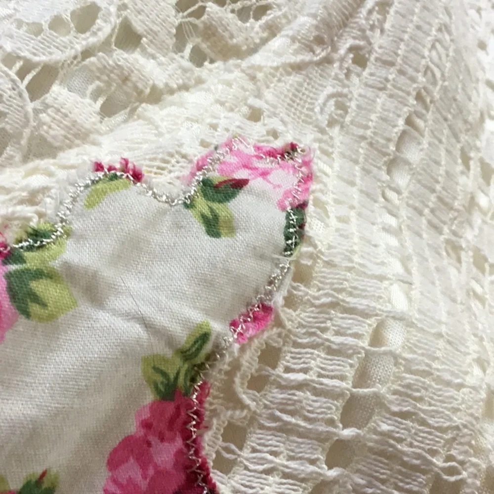 NWOT Cupio Crocheted Tank Top - Picture 6 of 7